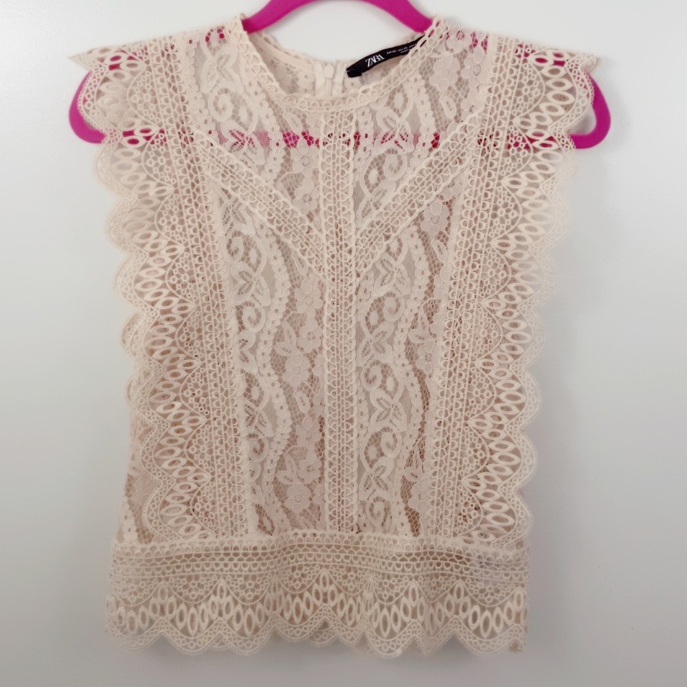 Zara Lace Top